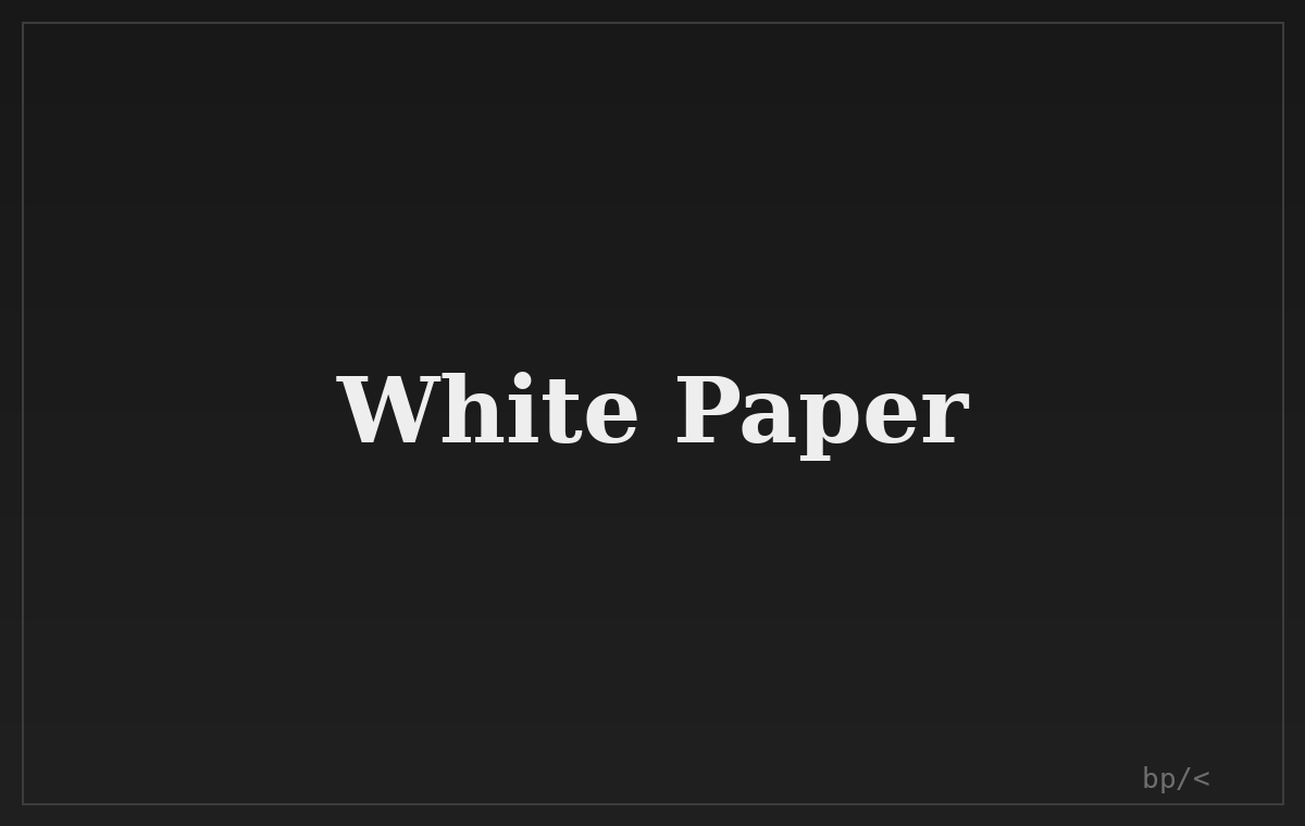 White Paper